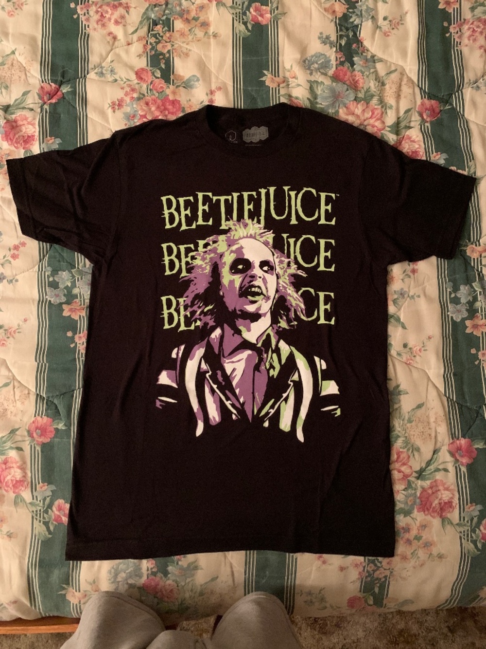 Beetlejuice t-shirt (Adult/Med/Black)
